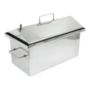 Smokehouse BBQ Smoker Grill Firepit Meat Cooker Grilling Outdoor Portable Wood