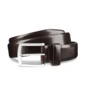 NEW Allen Edmonds Midland Avenue Dress Belt - 19015 - Mahogany Leather - 38