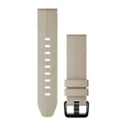 QuickFit 20mm Limestone Leathr - Garmin (010-13102-06)