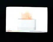 Qiancheng Muke Basic Flame Aromatherapy Humidifier JL3 White 6.5x3x4in
