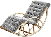 Lawn Chair Cushions,Recliner Pad Comfortable Chaise Lounge Cushion - Breathable Patio Seat Cushions Chair Seat Pads for Indoor Outdoor