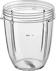 Replacement Parts Cups，Compatible with Nutribullet Blender 600W & 900W (18oz)