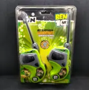Ben 10 Wildmutt Electronic Walkie Talkies with Morse Code Function (2008) - NEW