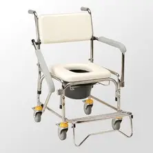 【免運】JCS-305 不銹鋼洗澡便器椅..拆手型