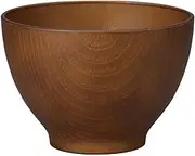 Showa NH Home 4979501 Soup Bowl, S, Brown, Clean Coat, Microwave and Dishwasher Safe, 12.8 fl oz (380 ml), Made in Japan, Lightweight, Shatter-Resistant, Tableware, Outdoor