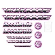 Mongoose - 1999 Accelerate - Decal set - old school bmx