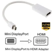 Mini DisplayPort DP Male to HDMI Female Adapter Cable Converter for Macbook