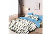 Transport Design Kids/Boys/Girls Quilt/Duvet/Doona Cover Set