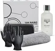 Prestige Vault 10H Nano Ceramic Coating – 50ml Car Paint Protection Kit with Applicator & Microfibre – Hydrophobic, High Gloss, Long-Lasting Finish, Made for Australian Conditions