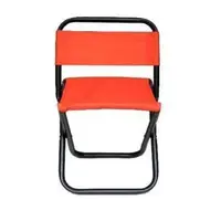 在飛比找蝦皮購物優惠-買一送一【椅子 童軍椅 大型】(橘色) 折疊椅.摺疊椅 休閒