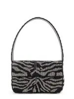 [Staud] Staud-Tommy Beaded Bag Shoulder Bag With All-Over Beads-Donna OS