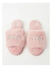 [Soho] Bride Tribe Slipper in Blush