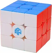 Bukefuno GAN 12 Maglev UV 3x3 Magnetic Magic Cube Speed Puzzle GAN12 Maglev UV 3x3 Stickerless Cube Magic 3x3x3 Gans Cubes Flagship (UV Coated Glossy & Primary Internal)