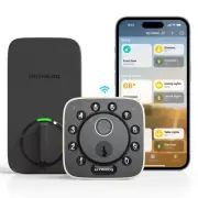 ULTRALOQ Bolt Fingerprint Smart LockWorks with Apple HomeKit Built-in WiFi Ke...