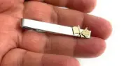 Grand Prix Checkered flag Tie Clip Pins, Tie bar /P111