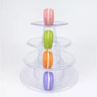 Multitiers Macaron Display Stand Cupcake Tower Rack Cake Stand PVC Tray C LQ ❤FR