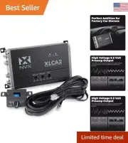 Premium Line Out Converter - Bass Enhancer with xBOOST - Remote Level Control