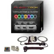 RGB Angel Eye Halo kit & IR Remote for 05-10 Chrysler Town & Country Fog Lights (for: Chrysler)