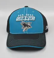 San Jose Sharks Reebok CCM Center Ice Strapback Cap Hat - NWT