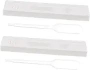 SAFIGLE Cattle Pregnancy Test Livestock Supply 2pcs Pregnancy Test Strip Portable Easy to Use Animal Tester