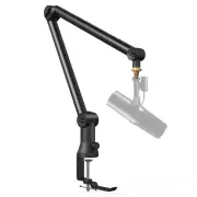 Bietrun Mic Arm Desk Mount(Longer)for Shure SM7B/MV7/Blue Yeti/Nano/Hyperx Qu...