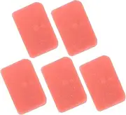 UPKOCH 5pcs Realistic Fake Meat Model Luncheon Ham Slice Kitchen Decoration Wear Resistant Fake Food Props for Preschool Teaching Photography and Supermarket Display