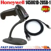 Honeywell Voyager 1450G1D-2USB-1 1D Barcode Scanner Reader W/ USB Cable + Stand
