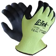 1 Pair G-TEK Hi-Vis Cut 5 HPPE Glass Liner Size 10 Glove