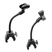 Adjustable Mic Stand Flexible Gooseneck Microphone Holder for Bike Handlebar
