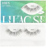 Lilac St - Dawn Natural Faux Eyelash Clusters (14mm) - No "Makeup" Look - DIY Lash Extension Wisps - Lightweight & Lifelike - Lasts 10 Days - Cruelty Free, Vegan, Women Founded - 10 Lashes