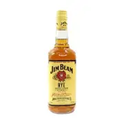 Jim Beam Straight Rye Whiskey Yellow Top (700ml)
