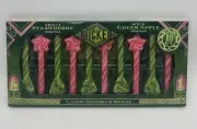 New Wicked Candy Brooms & Wands 10ct. Sour Green Apple & Sweet Strawberry Candy