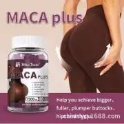 100% Pure Natural for Hip & Butt Enlargement Maca Plus Gummies