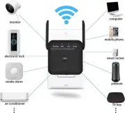 300Mbps Wireless WI-FI Repeater Wifi Range Extender NIB *US SELLER*