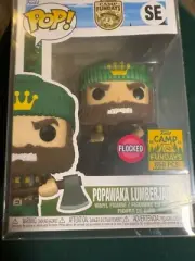 Funko Pop! 2023 Camp Fundays Mascot Popawaka Lumberjacks Flocked 850 PCS SDCC