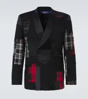[Junya Watanabe] Junya Watanabe Patchwork blazer AU 93 black