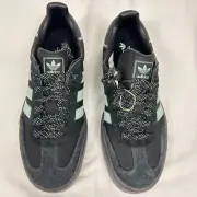 NIB Adidas Sambae Women's 9.5 Shoes Core Black Haze Green OG IE9110 New