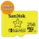 【SanDisk 晟碟】Nintendo Switch專用 U3 256GB記憶卡 工業包(平行輸入)