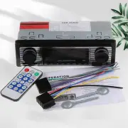 Car In-Dash MP3 Stereo Radio Player Bluetooth 4-CH Output FM USB AUX In Remote