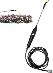jamgeery Garden Sprayer Wand,Adjustable Electric Battery Sprayer With 2m Water Hose - Replacement Sprayer Wand, Backpack Sprayer Wand For Garden, Lawn, Pond