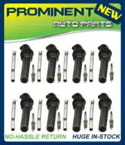 8 Ignition Coil Boots $ Motorcraft Platinum Spark Plug For Ford Lincoln DG508 (for: Ford)