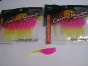 Leland Lures Slab Magnets 2 packs 16 pc total pink /chart