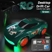 1/64 Scale RC Drift Car 2.4GHz 4WD Remote Control Car with LED Lights Drift RC Car Birthday Gift for Kids
