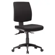 CLICK LOW BACK Task Chair METRO BLACK FABRIC
