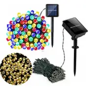 Ozoffer Solar Fairy String Lights 100/ 200/ 500 LED Outdoor Garden Christmas Party Decor