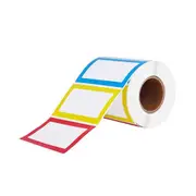 300Pcs/roll Colorful Name Stickers Name Label Name Tags For Kids Office School Kindergarten Name Stickers Stationery