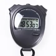 PRO Handheld LCD Digital Chronograph Timer Counter Sports Stopwatch Stop Watch