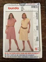 Burda 8693 UNCUT Sewing Pattern, Misses' Dress, Size 12-22