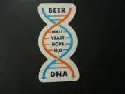 BOTTLE LOGIC california DNA fundamental STICKER decal craft beer brewery brewing