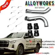 SILVER TURBO INTERCOOLER PIPING KIT PIPE HOSE FIT ISUZU DMAX/MUX 3.0L 2017-20 ,